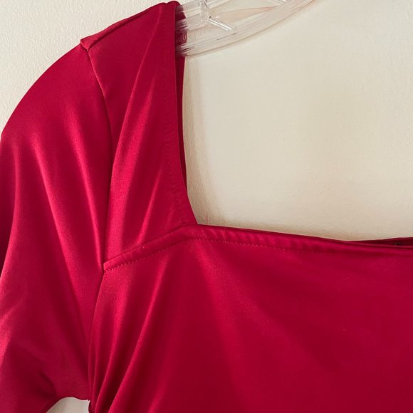 Scratched long sleeve dress - Picture 6 of 8